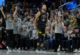 S.Curry pelnė 50 taškų, bet „Warriors“ toliau nelaimi svečiuose