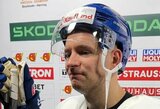 Slovakija uždraudė šį sezoną KHL rungtyniavusiems žaidėjams duoti interviu, bet pie tai, kodėl žaidė Rusijoje, prakalbo prieš metus ten buvęs slovakas
