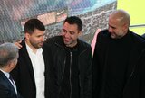 P.Guardiola: „Maradona užkariavo Italiją, Messi – Ispaniją, o Aguero – Angliją“