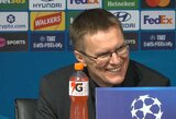 Valdas Dambrauskas po debiuto Čempionų lygoje: „Nejutau, kad drebėtume ar būtume išsigandę“