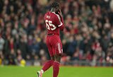 „Liverpool“ krizė tęsiasi: sutriuškinti namuose ir eliminuoti iš lygos taurės