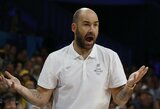 T.Šengeliją kaip pavyzdį pateikęs V.Spanoulis: „Kaip galime varžytis Europos čempionate, jeigu žaidėjai nėra pasirengę įsipareigoti rinktinei?“