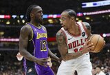 „Bulls“ įsirašė pergalę prieš „Lakers“ komandą