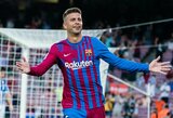 G.Pique prabilo apie karjeros pabaigą: „Ją baigsiu kaip „Barcelonos“ žaidėjas“