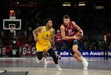 Puolime sprogusi „Baskonia“ parbloškė „Maccabi“ komandą