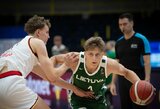 N.Indrušaitis buvo nesulaikomas, U18 rinktinė palaužė Švediją