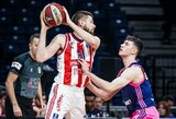 R.Giedraitis kukliai prisidėjo prie „Crvena Zvezda“ pergalės