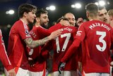 „Man Utd“ svečiuose sutriuškino „Leicester City“