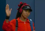 Įspūdingu įvaizdžiu „US Open“ turnyre nustebinusi Osaka savo „Labubu“ vardu prajuokino teniso gerbėjus