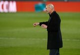 „Real“ strategas Z.Zidane‘as žada kovą dėl „La Liga“ titulo iki pat sezono pabaigos 