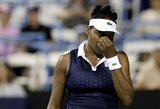Venus Williams vargai tęsiasi: 13-as pralaimėjimas iš eilės privertė kelti nepatogų klausimą