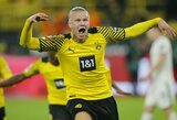 „Borussia“ 91-ąją minutę išplėšė dramatišką pergalę prieš „Hoffenheim“ futbolininkus 