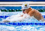 Plaukimo varžybas Monake A.Šidlauskas užbaigė sidabro medaliais