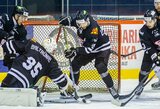 Herojiškas S.Baltrūno pasirodymas leido „Hockey Punks“ pratęsti pergalių seriją, ant ledo kilo muštynės