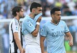96-ąją minutę įvartį praleidęs „Juventus“ išleido pergalę iš rankų prieš „Lazio“
