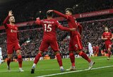 Dominavęs „Liverpool" klubas sutriuškino „Brentford" futbolininkus 