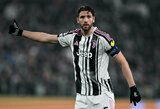 Vos stebuklo su „Juventus“ nesukūręs Locatelli: „Net verkti norisi, kiek daug mes tikėjome“
