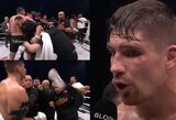 „Glory“ skandalai: prabilo kovos metu į ringą žengęs T.Khbabezo treneris, R.Verhoevenas pareikalavo J.Ben Saddiko diskvalifikacijos