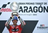 Aragono GP: F.Bagnaia šventė pirmą karjeros pergalę, F.Quartararo – tik 8-as