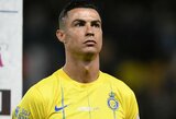C.Ronaldo patyrus traumą, „Al-Nassr“ atšaukė dvi kontrolines rungtynes Kinijoje