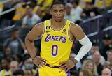 „Lakers“ nenuleidžia rankų dėl R.Westbrooko išmainymo