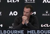 Jau pirmame rate kritęs A.Murray‘us ilgai mojavo sirgaliams: „Gali būti, kad tai paskutinis mano „Australian Open“ turnyras“
