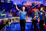 Pijus Labutis su komandos draugais dar labiau priartėjo prie „Mosconi“ taurės