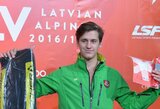 R.Zaveckas išbandė jėgas Europos akrobatinio slidinėjimo taurės etape