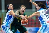 Skirtingas Lietuvos kurčiųjų vyrų ir moterų krepšinio rinktinių startas Europos čempionatuose