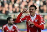 „Bayern“ žaisdami be Harry Kane`o pelnė penkis įvarčius