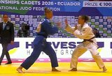 Viktorija Ragauskaitė pasaulio jaunių dziudo čempionate – 5-a