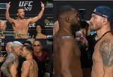 „UFC 309“ ceremoniniai svėrimai: paskutinės J.Joneso bei S.Miočičiaus žinutės ir D.Jacksono viduriniai pirštai