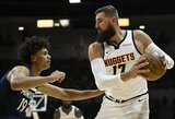Jonas Valančiūnas debiutavo „Nuggets“ gretose, bet patyrė pralaimėjimą