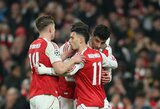 „Arsenal“ Čempionų lygos fazės etapą užbaigė be kluptelėjimų, „Bayern“ ir „Liverpool“ iškovojo kelialapius į aštuntfinalį 