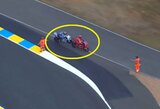 „MotoGP“: po įspūdingo pasirodymo sprinte – absurdiška naujoko avarija su Marcu Marquezu