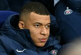 K.Mbappe: „Turėsime parodyti kiaušinius ir iškovoti kelialapį į kitą etapą“