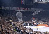 Belgrade – įspūdingas „Partizan“ plakatas Ž.Obradovičiui