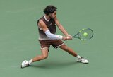 Carlosas Alcarazas žengė į „US Open“ aštuntfinalį, trilerį laimėjo vietos sirgalių numylėtinis Tommy Paulas