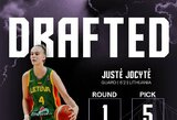 Istorinė naktis: Jocytę pasirinko San Fransisko komanda
