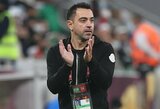 „Barcelonos“ pasiūlymo sujaudintas Xavi: „Tikiuosi, jog šis reikalas bus greitai išspręstas“ 