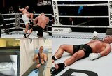 Brutalus nokautas „Glory 98“: lūžusios rankos pakelti negalėjęs estas nokautuotas spyriu į galvą paskutinę raundo sekundę