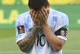 L.Messi įvertino nutrūkusias rungtynes su Brazilija: „Tai – katastrofa“