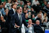 Trinchieri: apie Lekavičiaus situaciją, įsivažiavusį Mitchellą ir Euroviziją