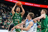 „Žalgiris“ užtikrintai pradėjo LKL atkrintamąsias