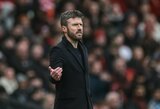 Carrickas po lygiųjų su „Bournemouth“ pažėrė kritikos teisėjui 