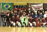 Futsal A lyga: centrinėje dvikovoje – „Bruklino“ laimėjimas Gargžduose