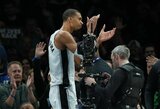 „Spurs“ nesitiki Wemby suspendavimo: „Jis turi pradėti gintis pats“