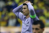 Saudo Arabijos žurnalistas pasityčiojo iš C.Ronaldo po iškritimo iš Saudo Arabijos Supertaurės