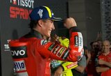 Marcas Marquezas vėl tapo „MotoGP“ čempionato lyderiu, titulą ginantis Jorge Martinas grįžo po traumos