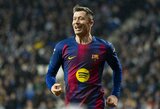 Flickas pakomentavo Lewandowskio ateitį „Barcelonoje“